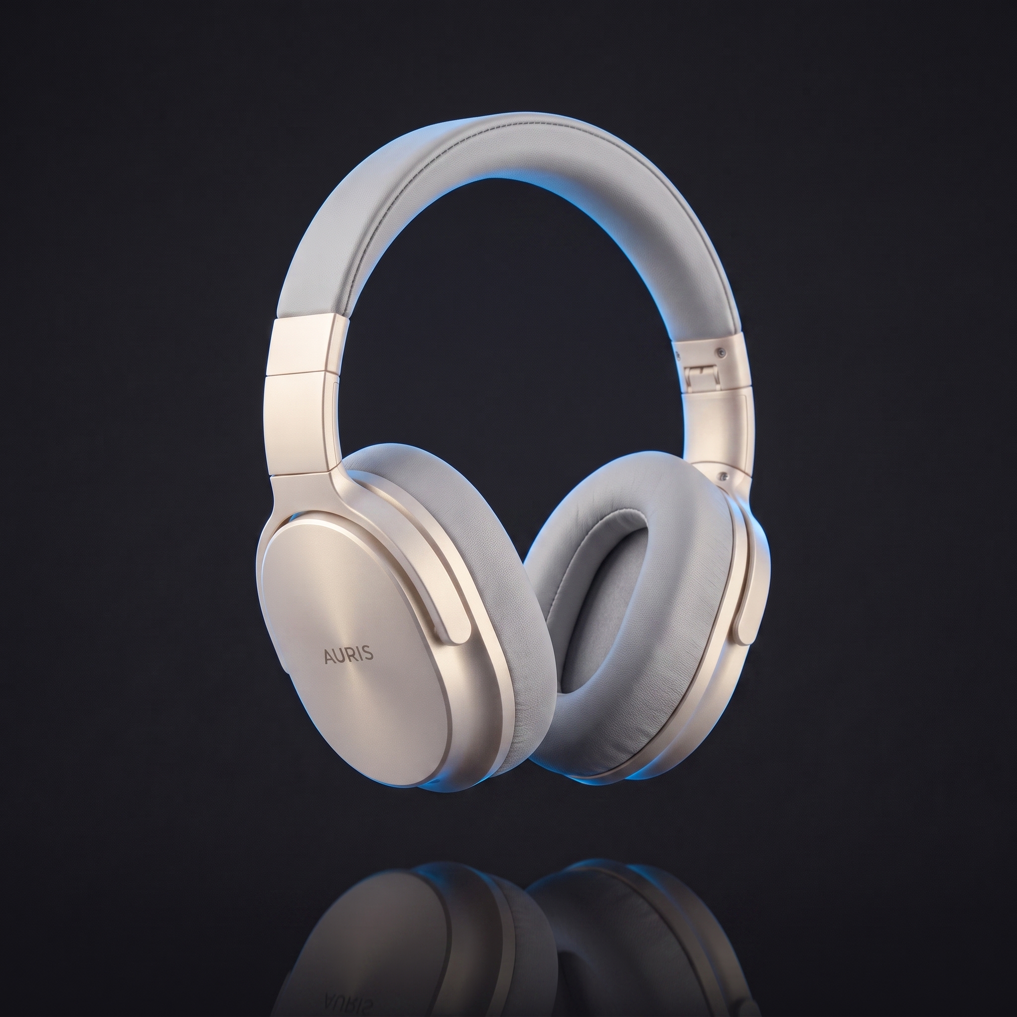 AURIS One headphones in Moonstone beige