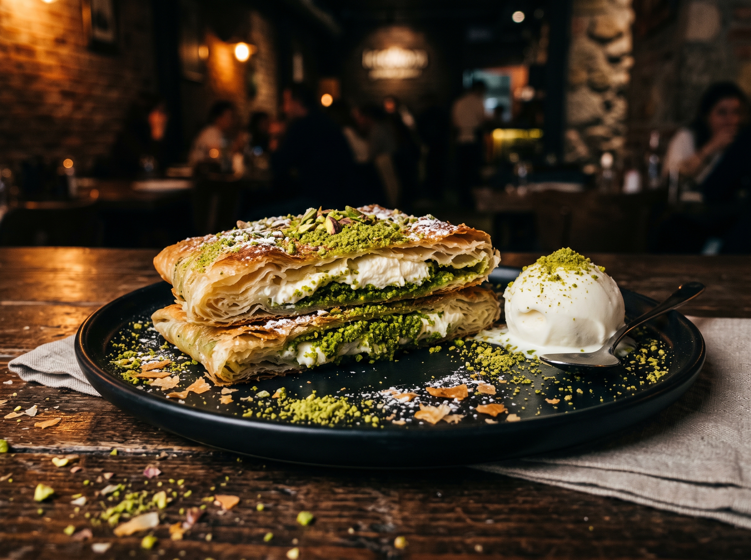 Fıstıklı katmer